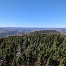 West Canada Lakes Wilderness as seen from Pillsbury Mt. Fire Tower