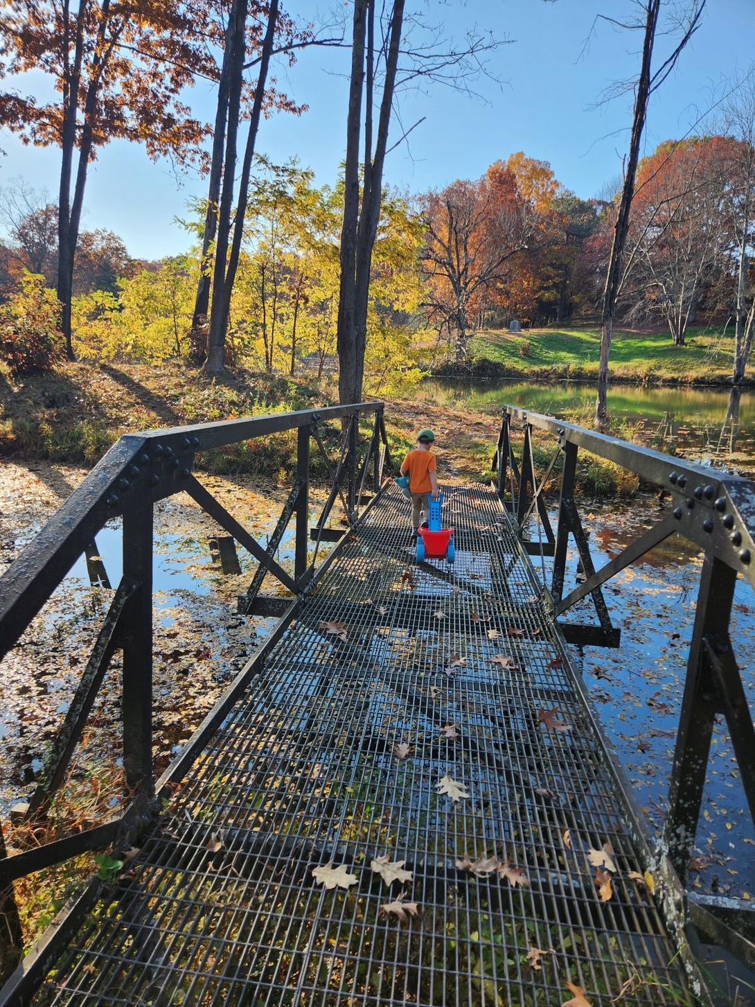 crossing over to the island