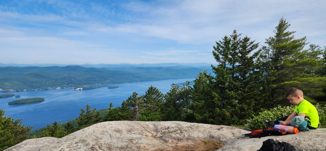 lunching at the summit