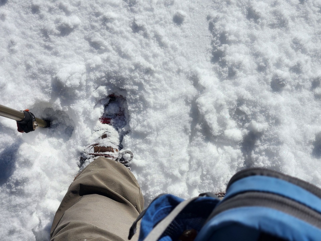 snow depth