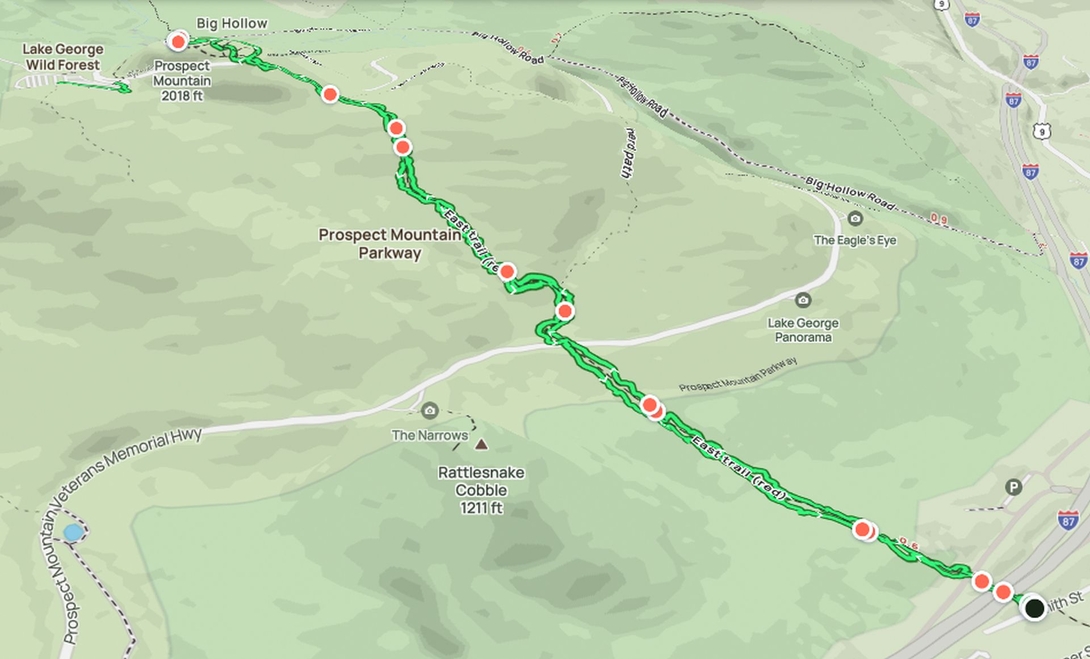 prospect mountain hike august 1