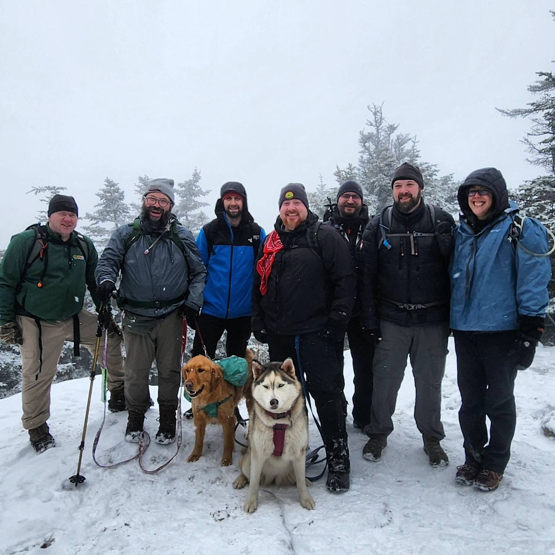 The hiking group