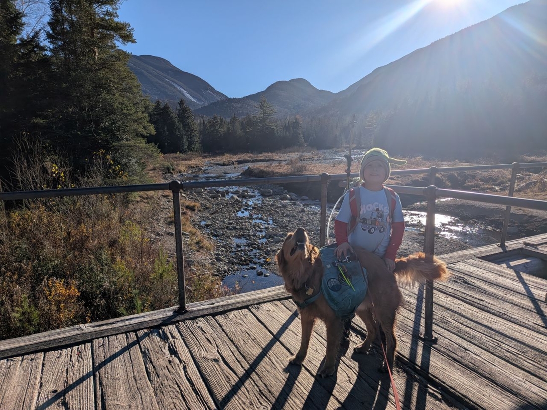 back at the dam